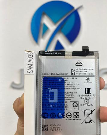 SAM A03S  （Las baterías vienen en diferentes calidades y su capacidad se puede personalizar.）