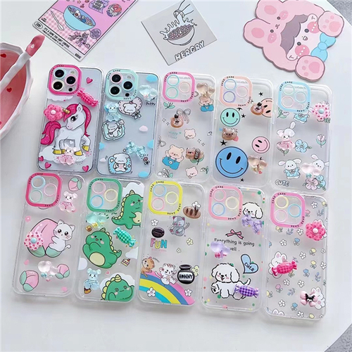 Anillos de una pieza Fundas Accesorios + Fundas de teléfono de colores