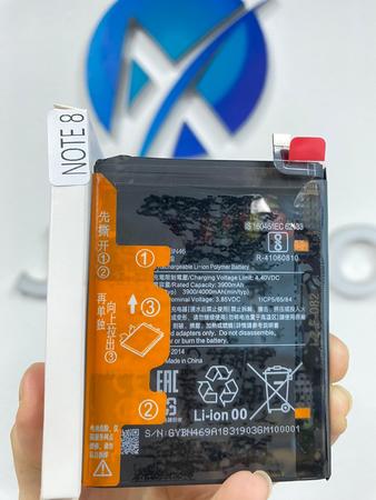 NOTE 8  （Las baterías vienen en diferentes calidades y su capacidad se puede personalizar.）