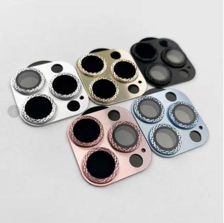Película de lente con diseño de diamante