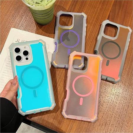 Funda para móvil con diseño espacial en colores degradados