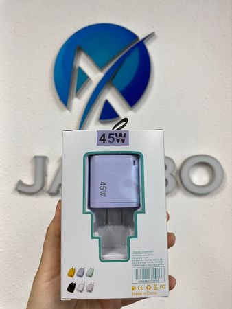45W charger （yellow、pink、green、purple color）
