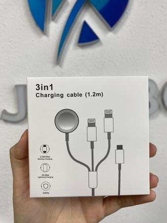 3 in 1 lightning charger cable