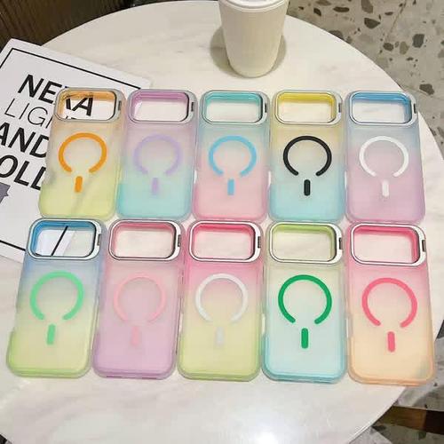 Funda magnética para teléfono con degradado