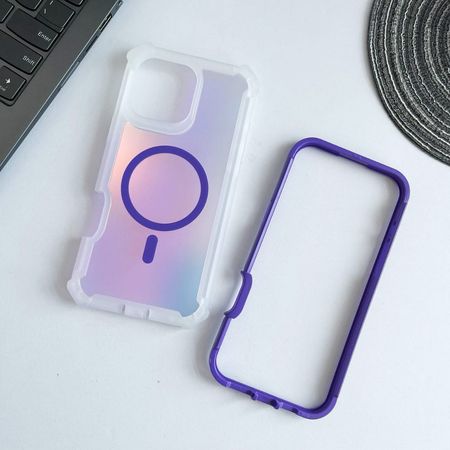 Funda con sujeción magnética y efecto degradado