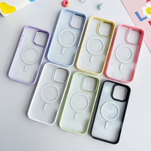 Adorable funda magnética de cartón para teléfono móvil