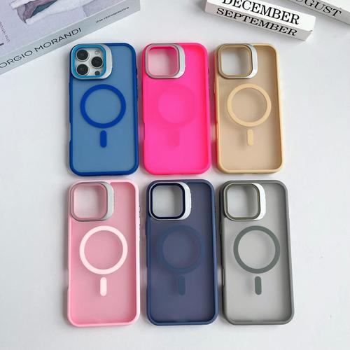 Funda magnética esmerilada para teléfono